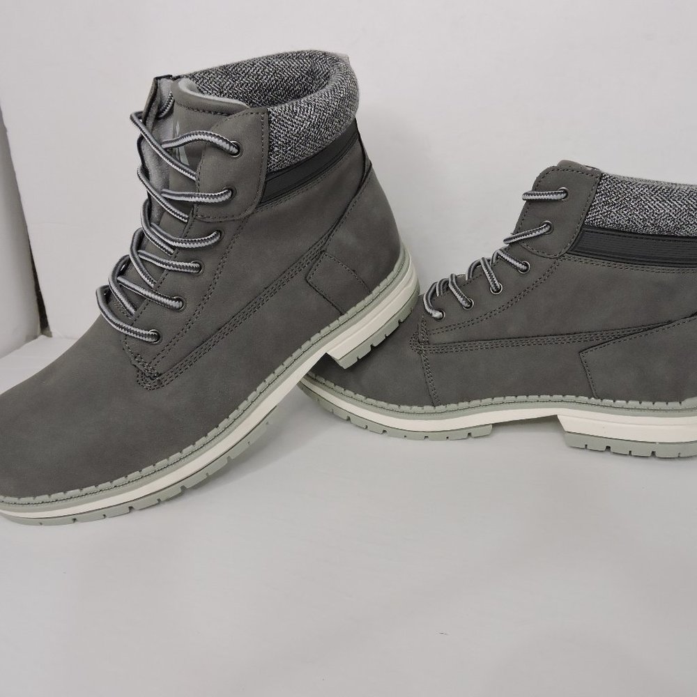 MISHANSHA women ankle booties grey brand new